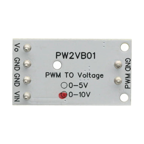 Plug And Play PWM To DAC Converter With 0 To 10V Analog Output For Arduino Mega 2560 Raspberry Pi ESP32 NodeMCU PLC Front View