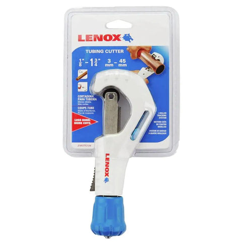 Tube Cutter 1/8 To 1-3/4 Inch With Full Stop Feed System Keeps Wheels From Contact, Quick Wheel Change, Ergonomic Pro Grade Tubing Cutter Tc134