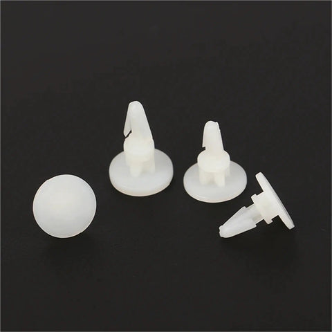Built Tough Nylon Stand Off Spacers Set Of 200pcs For Circuit Boards With 6mm And 8mm PCB Pillar Racks Dual Locking Reinforced Wing Snap Design Keeps Components Locked In Place And Neat, white nylon PCB spacers
