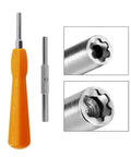Go-To Double End Gamebit Screwdriver Kit With 4.5mm And 3.8mm Bits For Opening NES SNES N64 Game Boy GameCube Virtual Boy Sega