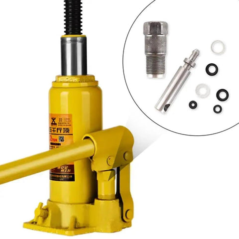 Vertical Hydraulic Jack Oil Pump Repair Kit With 55mm Piston Plunger And Cylinder Seal, Metal Construction, Complete Replacement Set For Under 20 Ton Jacks, Easy Maintenance And Reliable Performance