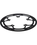 Chainring Guard For 130 BCD Aluminum Alloy Crankset Tooth Protector And Spider Shield For 50T To 54T Single Ring Black