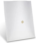 Heavy Duty Fryer Oil Filter Envelopes, 105 Pack, 18.5 X 20.5 Inch mesh strainer with circular opening for grease filtration.