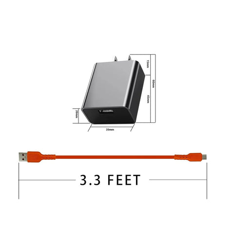 All In One Doorbell Charger For Ring ADT Aiwit Cameras With Included Screwdriver Tool Kit 3.3 feet USB cable