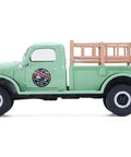 1946 Power Wagon Pickup Diecast Model 1/64 Strawberry Farm Edition From Down on the Farm Series 11 in green side view