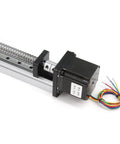 350mm Travel Linear Rail Guide Kit With Square Rails And SFU1605 Ballscrew For DIY CNC Router X Y Z Linear Stage Actuator With Nema 23 Stepper Motor