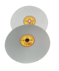 Close-up of Diamond Grinding And Polishing Disc Electroplated 180mm 7 Inch Arbor Hole 25mm 240 Grit for hard materials.