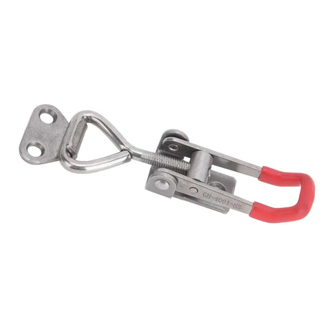 304 Stainless Steel Toggle Clamp Clip Set, Adjustable Buckle Quick Fixture Hand Tool with Strong Clamp