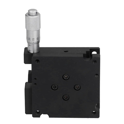 RF A60 Linear Stage Translation Platform With Manual Angle Square Micrometer 60x60mm Cross Roller XY Table