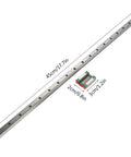 Tiny 12mm Mini Linear Rail With Four Point Ball Retainer And Built In Lubrication System Includes 450mm Rail For Precise Motion In Automation