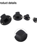 Kickstart Your Auto Repair Gig With This Slick 4-Piece Low Profile Socket Adapter Set, Heat Treated Steel Drive Reducing Kit For Impact Drivers In Tight Spots From 1/4 To 1/2 Inch Perfect For Confined Engine Bays. four black steel socket adapters