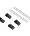 Aluminum Alloy Bench Dogs 2 Piece Stop Board Anodized 20mm Woodworking Workbench Stops for Positioning and Fixing