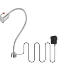 Adjustable Magnetic Work Light With Flexible Gooseneck provides straight fire 1000 lumen focus glow featuring LED bulbs and power cord.