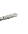 Close-up of 4 Pack Flat Wood Mending Plates Stainless Steel Straight Brackets 130mm 5 Inch Length Four Screw Holes for Repair