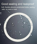 Silicone Replacement Gasket Seal For Moka Pot Espresso Coffee Maker Soft Flexible Odorless Fits 1 To 12 Cup Sizes Easy Install