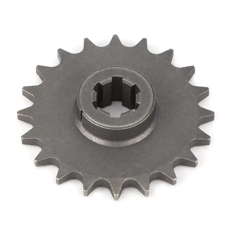 20 Tooth Transmission Sprocket For 2 Stroke ATV Quad Fits T8F Chain Aluminum Alloy Built Tough For Mini Bike Motorcycle With Smooth Power Transfer And Low Slippage, front view