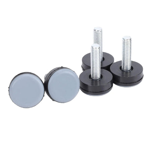M6 Threaded Furniture Glide Pads With PTFE Levelers, shown in a 20 pack, with antislip sliders for tables, chairs, and cabinets.