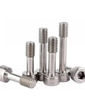 Built Tough M8 X 45mm Stainless Steel Captive Screws With Hex Socket Cap Head And Plain Washers, heavy duty fastening screws.