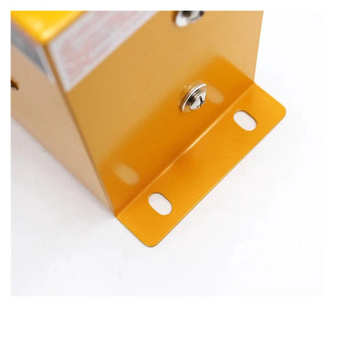 Close-up of mounting bracket for Heavy Duty Oil Cooler For CNC Hydraulic Systems, 30 Liters Per Minute Flow, 1.1KW Cooling Capacity.