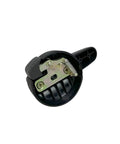 Heavy Duty Parking Brake Lever The Real Deal Hand Brake Control For Forklift And Pallet Jack Replacement Part 3865100405, black plastic lever detail.