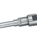 Premium 12.7Mm Diameter Shank Router Collet Extension Chuck Holder Adapter in a steel finish for woodworking.