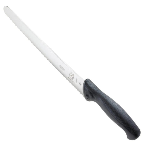 10 Inch Bread Knife With Japanese High Carbon Steel Rock Solid Handle Cuts Crusty Loaves Like Butter Wide Serrated Saw Blade For Fresh Baguettes And Artisan Rolls Built Tough For Everyday Kitchen Duties