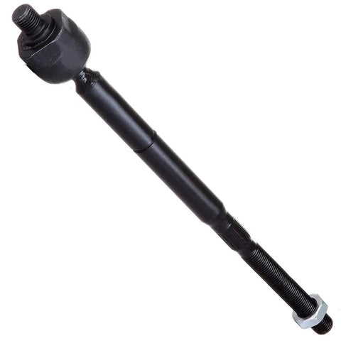 Beefy Front Suspension Kit With Inner And Outer Tie Rod Ends For Jeep Compass Patriot And Dodge Caliber 2007 To 2017 4 Piece Set Direct Fit Replacement Parts For Strong Smooth Steering, black steel tie rod end