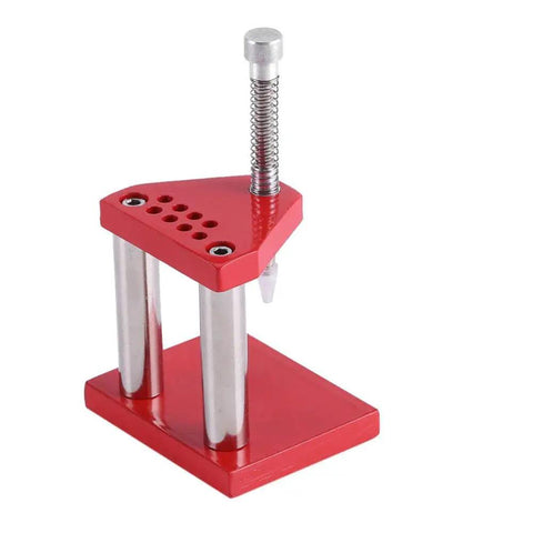 Pro Grade Watchmaker Hand Presser Lifter Tool Set With 7 Plastic Tips For Pressing, Lifting And Removing Watch Hands Without Scratching Dials