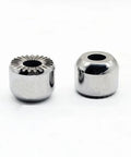 Two Piece Tungsten Steel Conductive Block for Wire EDM Machines, OD 24.5mm, H20mm, ID 10mm, high density, superior conductivity