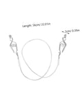 Fencing Body Cord Connector Clip With Double Clips Design For Tight Grip And Secure Connection, stainless steel 560x10x10mm.