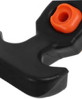 Close-up of Heavy Duty Car Hood Latch Kit 2 Pack Replacement T Handle Hasp Latches For Cars Durable Hood Catches With Shock Absorbing Rubber