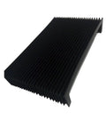 Protective Bellow Cover For Precision Machines 275 mm Wide By 42 mm High By 400 mm Long Flexible Accordion Shield Guards Guide Rails