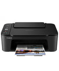Slick Wireless All In One Home Office Printer Scanner Copier showing printing function with document emerging from front.