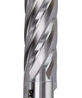 Front view of DEWALT DWAC02012 3/4in x 2in HSS annular cutter with Weldon shank