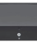 Back view of 16 Port Gigabit PoE Plus Switch With 220W Budget, 30W Per Port, Auto Uplink, Plug And Play Rack Mount Ready.