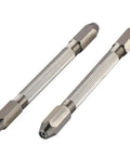 Top Tier Hex Hand Drill Pin Vice With Double Ended Micro Drill Bits For Jewelry Making And Watch Repair Durable alloy vise grips for precision drilling.