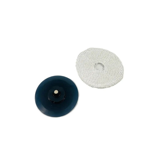 Mop Cloth Holder Pad Kit For Vacuum Cleaners, Quick Snap On Bracket For Easy Attachment, shown with mop pad detached.