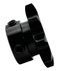 Side view of Heavy Duty ANSI 40 Roller Chain Sprocket Type B With Five Eighth Inch Bore Nine Teeth For 40 Chain Half Inch Pitch