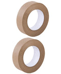 Water Activated Kraft Paper Tape Writable Waterproof Packing Tape 3.6 Cm Wide Eco Friendly For Shipping Boxes And Home Cartons 2 Rolls