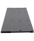 Heavy Duty 24 Inch Sheet Metal Folding Tool With Dual Depths Three Eighths Inch And One Inch flat view showing steel surface