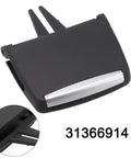 Front Air Conditioning Vent Clip Repair Kit for Volvo XC90 2019 2020 2021 2022 2023 Easy Install Replacement Durable Auto Air Vent Outlet Tab Clip Premium Quality Materials Direct Fit Plug and Play black vent clip with silver trim, part 31366914