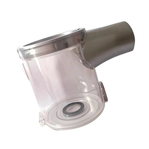 SWNCTMAKS Dust Box Compatible For Airbot Aura VC801 Wireless Vacuum Replacement transparent dust chamber with silver handle
