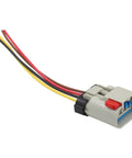 Drop In Fuel Pump Connector Wiring Harness Pigtail Plug For Ford E Series E150 E250 E350 E450 Expedition Mustang Transit Ranger F150 F250 F350 F450 F550 Super Duty And Dodge Ram Grand Caravan with colored wires
