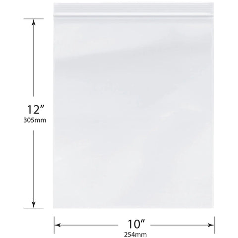 10 By 12 Inch 4 Mil Zipper Reclosable Bags Case Of 1000 Heavy Duty LDPE FDA Food Storage Compliant Great For Organizing And Storing Small Parts Snacks And Travel Essentials, 10x12 bag