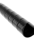 Go-To Safe-Spiral Pre-Cut Spiral Wrap For Hoses And Cables Black HD-PE 0.50 Inch OD By 25 Foot Pre-Cut Length Hose And Cable Protector