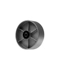 6 Inch Beefy Heavy Duty Cast Iron Caster Wheel With Rolling Bearing And Steel Bushing Extra Wide 2 Inch Hub 1200 Lbs Total Capacity Pack Of 1 For Carts And Dollies front view