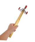 Smoke Sensor Removal Tool With Claw Head Attachment For Ceilings Hassle Free Fire Detector Extraction Safe For Delicate Alarms, held in hand.