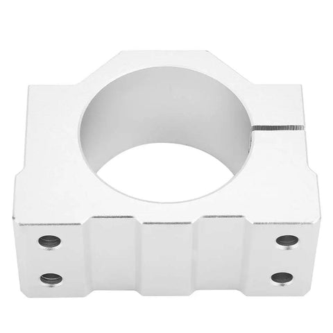 High-Precision 52Mm Aluminum Spindle Motor Clamp For CNC Works, Anti-Skid Design With Premium All-Sandblasted Finish, Durable And Clean Look, Essential Shop Gadget