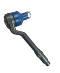 Close-up of a tie rod from BMW E53 X5 2003 2006 Suspension Kit With Control Arms Ball Joints Bushing Sway Bar Links And Tie Rods For A Smooth Ride And Sharper Handling Bolt On Plug And Play Direct Fit Easy Install.