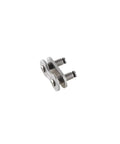 Close-up of a master link from the Six Pack 415 Chain Master Link Set for 49cc to 80cc Two Cycle Motorized Bicycles